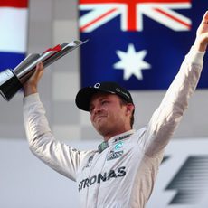 Remontada de Nico Rosberg hasta llegar al podio