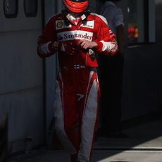 Kimi Räikkönen se queda a las puertas del podio