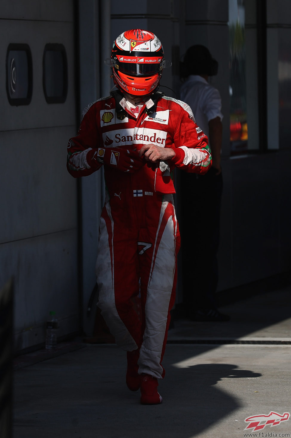 Kimi Räikkönen se queda a las puertas del podio