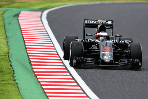 Jenson Button sigue el programa de McLaren