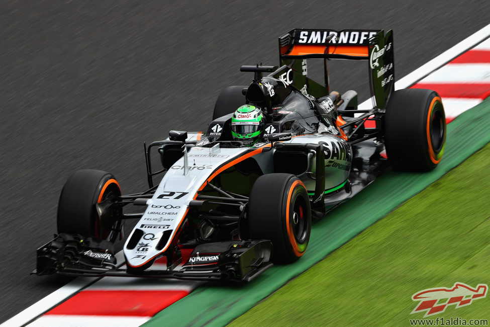 Nico Hülkenberg y Force India trabajan en Suzuka