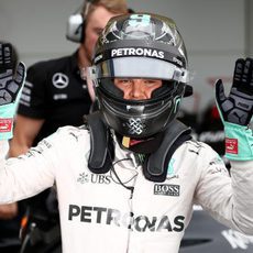 Nico Rosberg sale primero en Japón