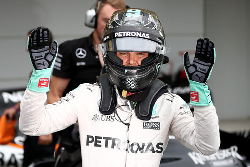 Nico Rosberg sale primero en Japón