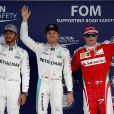 Rosberg, Hamilton y Räikkönen vuelan en Suzuka