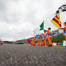 'Drivers' parade' en marcha en Suzuka