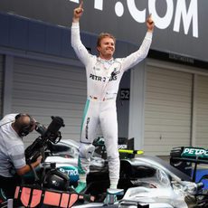 Victoriosa carrera de Nico Rosberg en Suzuka