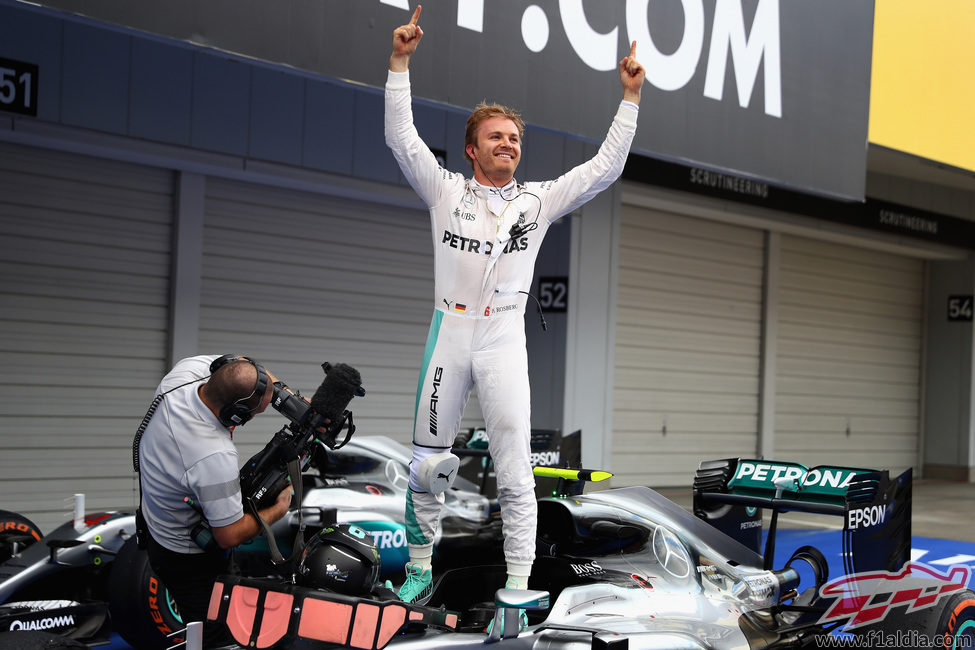 Victoriosa carrera de Nico Rosberg en Suzuka