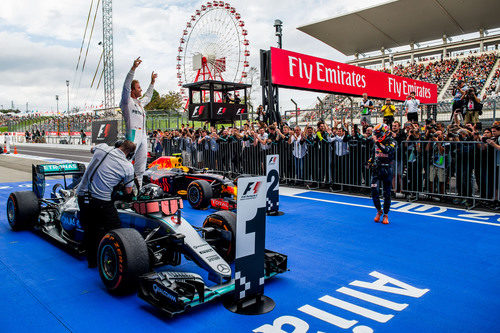 Suzuka se rinde ante el ganador Nico Rosberg