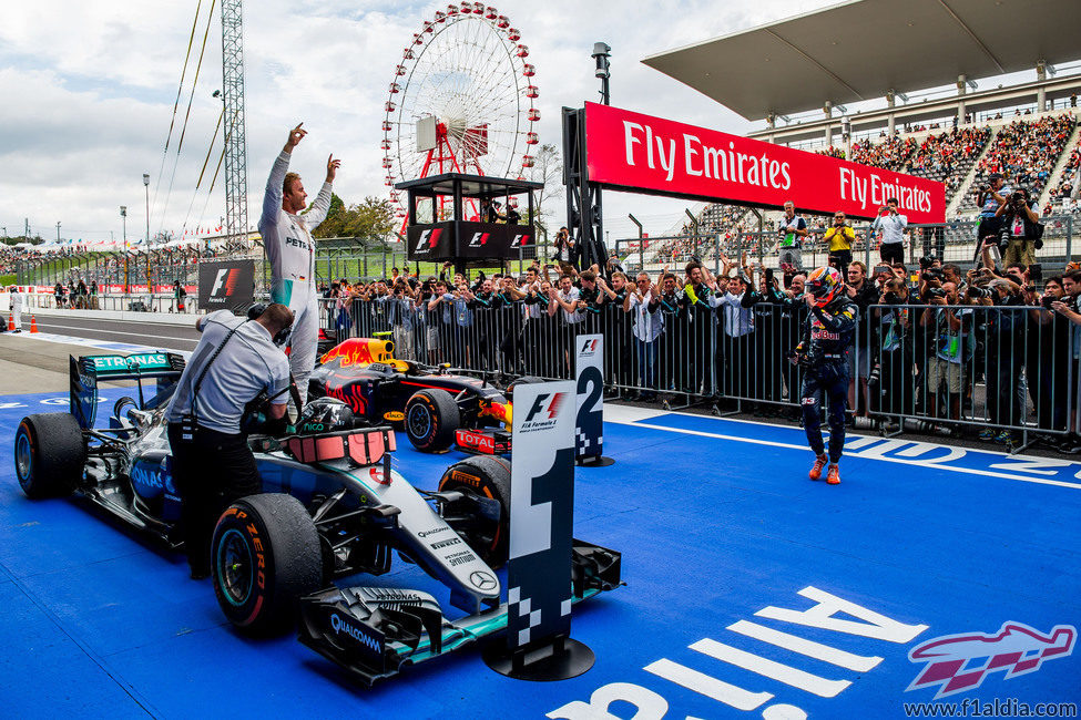 Suzuka se rinde ante el ganador Nico Rosberg