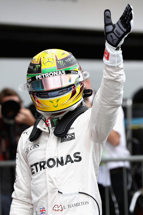Pole de Lewis Hamilton en Brasil