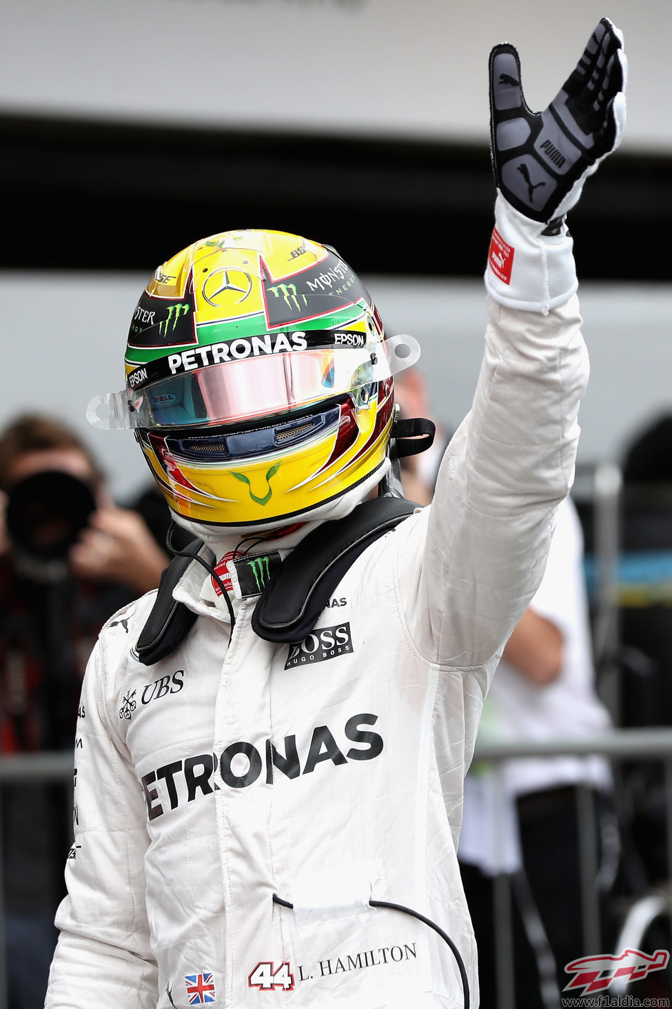 Pole de Lewis Hamilton en Brasil