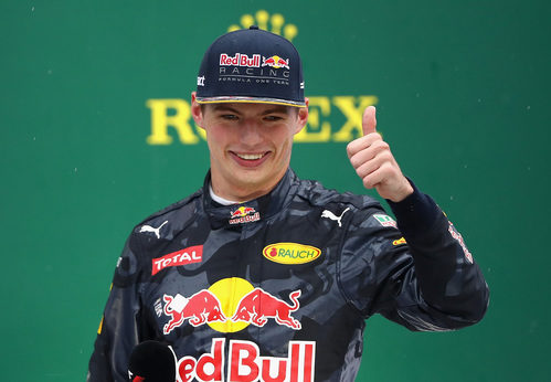 Remontada de Max Verstappen hasta el podio