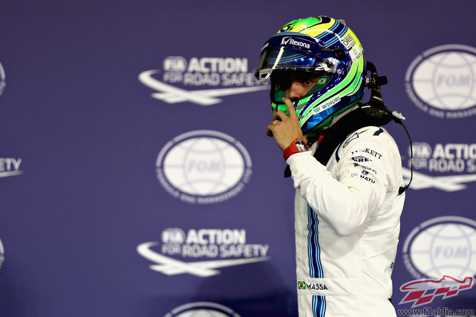 Última clasificación de F1 para Felipe Massa