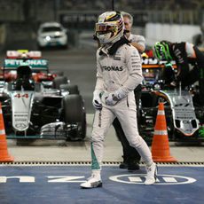 Pole para Lewis Hamilton en Abu Dabi