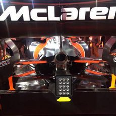 Parte trasera del MCL32