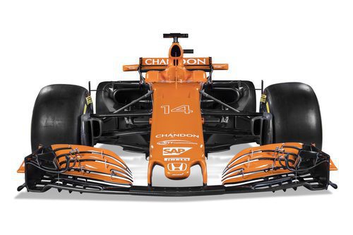 Frontal del MCL32