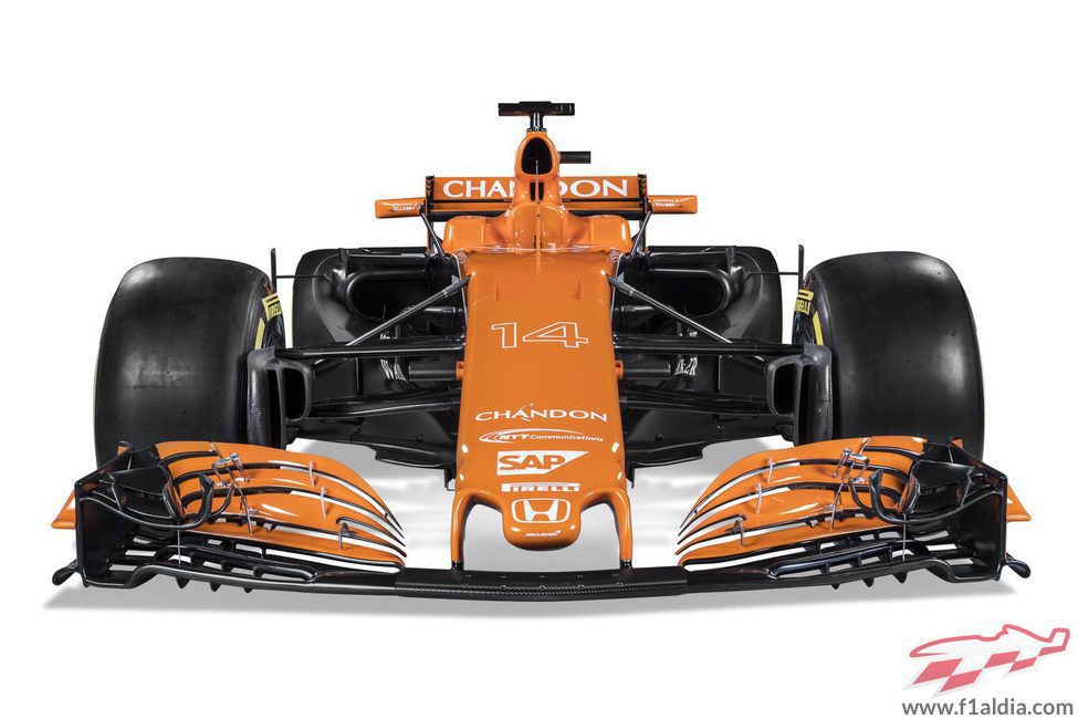 Frontal del MCL32