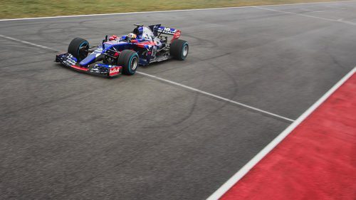 Más vueltas para Carlos Sainz en Misano con el STR12