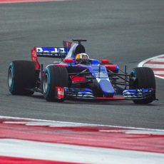 Carlos Sainz dando vueltas al trazado de Misano