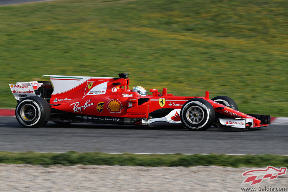 El nuevo Ferrari SF70-H