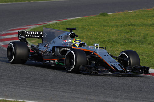 El VJM10 de Force India