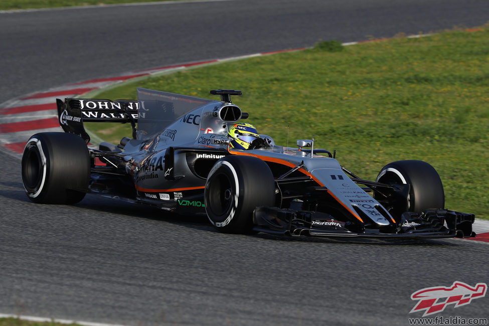 El VJM10 de Force India
