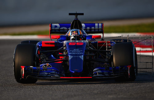 Carlos Sainz conduce el STR12