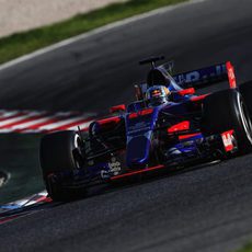 Carlos Sainz a los mandos del STR12