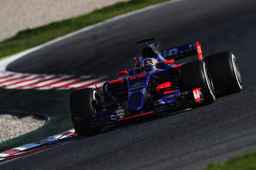 Carlos Sainz a los mandos del STR12