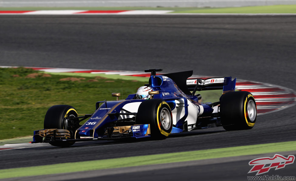 Antonio Giovinazzi a los mandos del Sauber