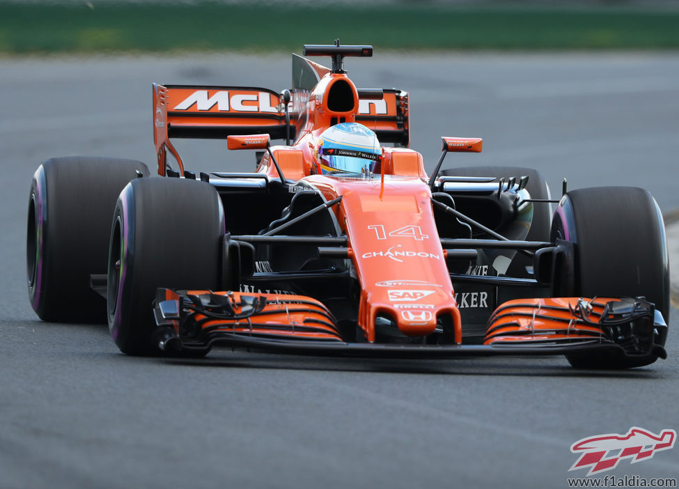 Fernando Alonso, 12º en el GP de Australia