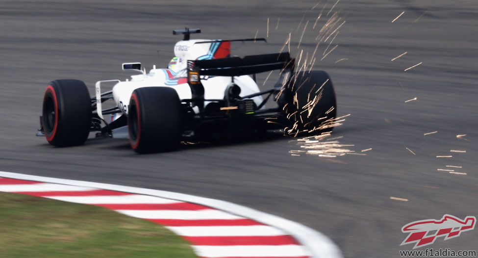 Massa sorprendió con el Williams