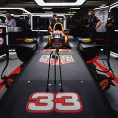 Verstappen sufrió problemas mecánicos