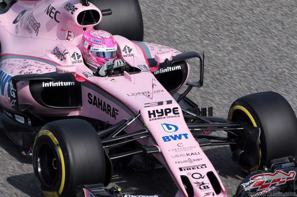 Batalla intensa en Force India