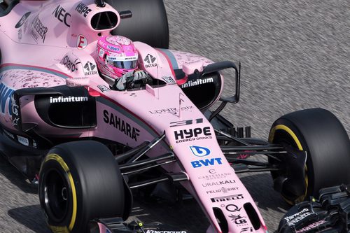 Batalla intensa en Force India