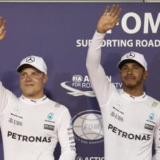 Primera fila de parrilla para Lewis Hamilton y Valtteri Bottas