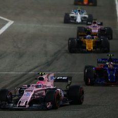 Esteban Ocon acabó 10º y sumó un nuevo punto en su casillero