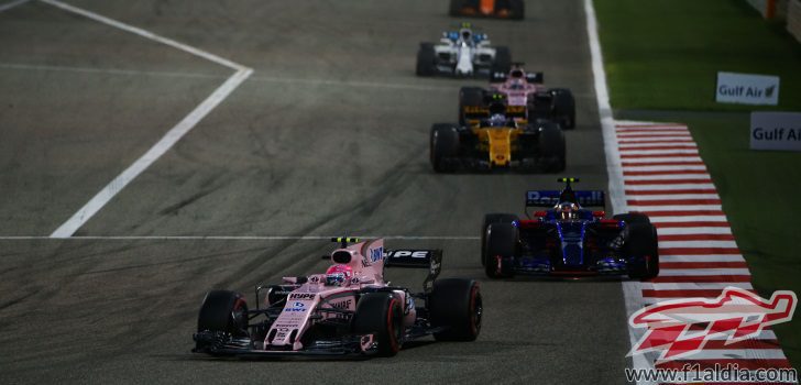 Esteban Ocon acabó 10º y sumó un nuevo punto en su casillero