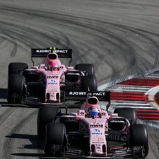 Force India, los mejores de la zona media