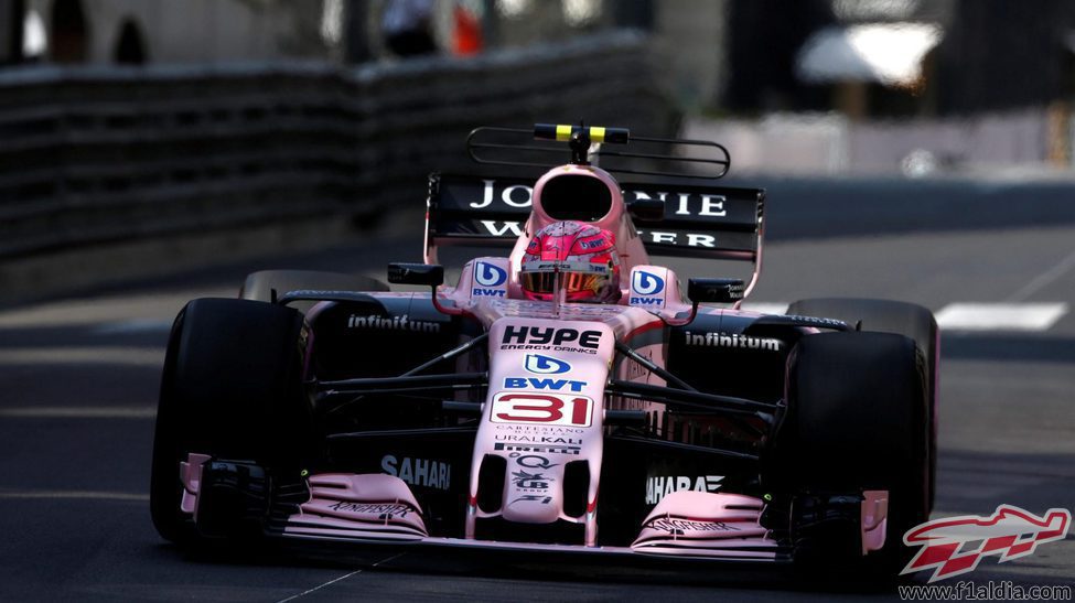 Esteban Ocon debuta en el circuito de Mónaco