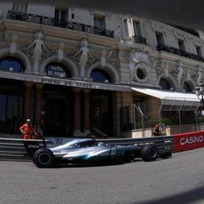 Valtteri Bottas durante la clasificación