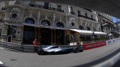 Valtteri Bottas durante la clasificación