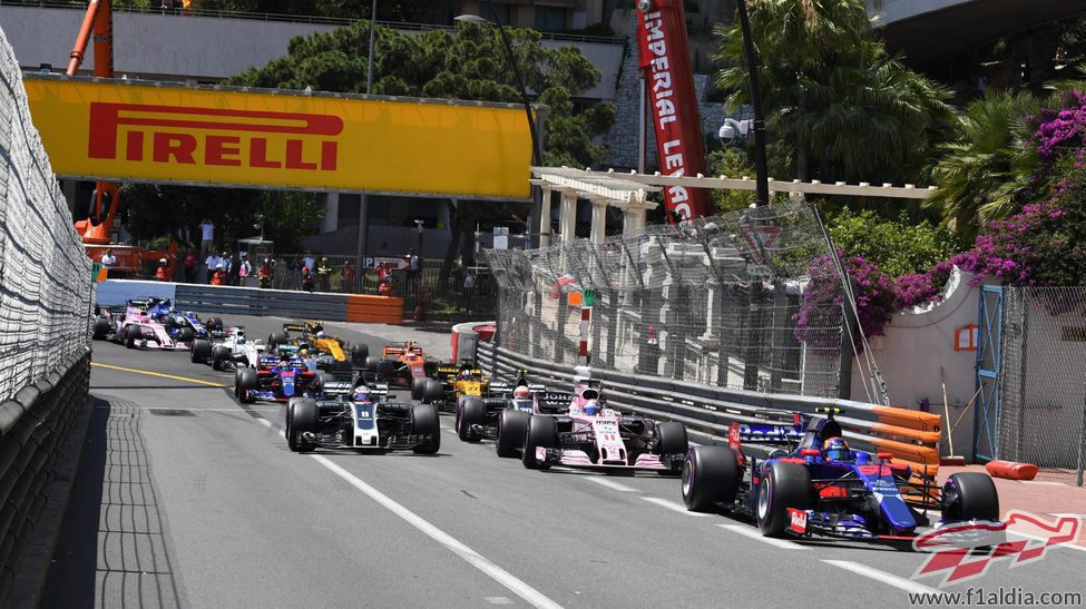 Carlos Sainz, sexto en Mónaco