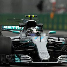 Valtteri Bottas pilota su W08