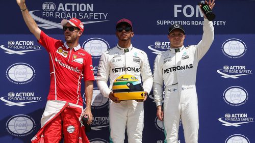 Hamilton, Vettel y Bottas, los más rápidos en Canadá