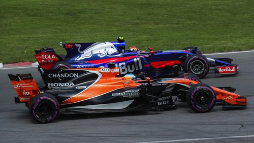 Alonso y Sainz, codo con codo en Canadá