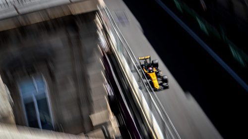 Nico Hülkenberg, desde arriba