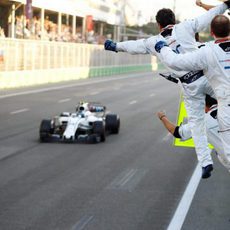 Lance Stroll, 2º en su octava carrera en Fórmula 1