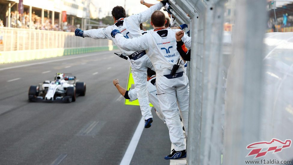 Lance Stroll, 2º en su octava carrera en Fórmula 1