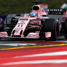 Force India, fuerte en la clasificación